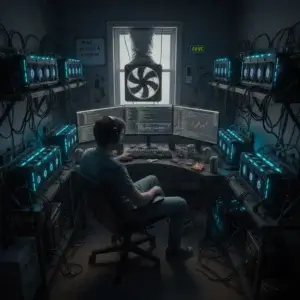 cryptocurrency mining from home